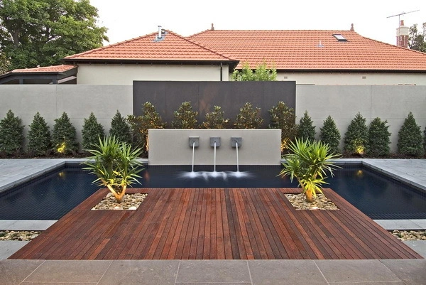Pool Deck and outdoor living patio renovation in La Jolla, California.