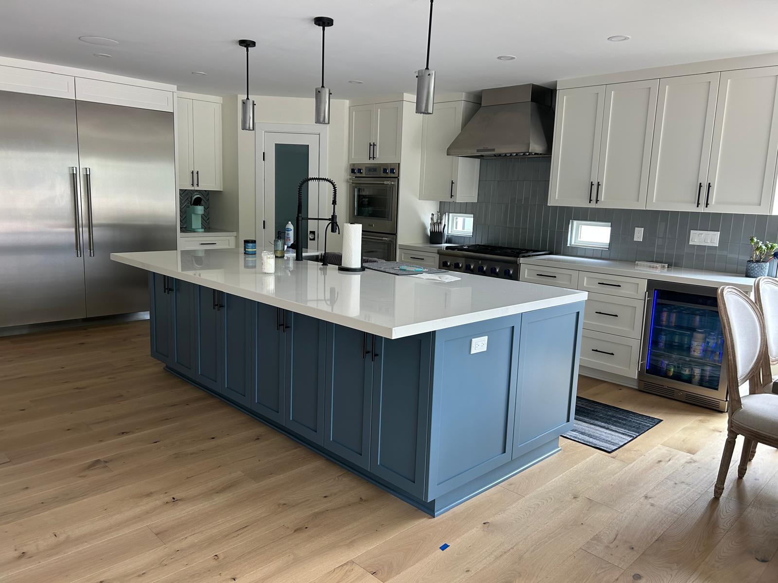 remodeled kitchen